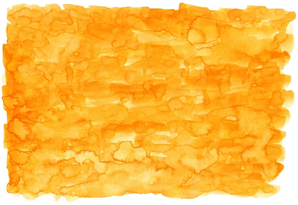 Orange texture watercolor background — Stock Photo, Image