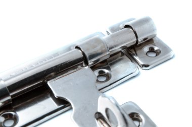 Paslanmaz Çelik kapı paneli cıvata üzerinde beyaz