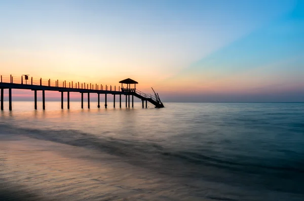 Landskap vid stranden — Stockfoto