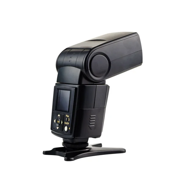 Camera flash speed light — Stock Photo, Image