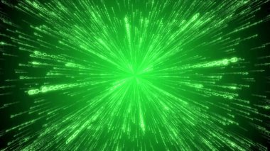 Matris, ikili kod - bilgisayar uygulaması, internet konsepti - 3D illüstrasyon