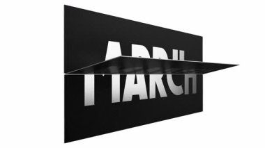 Takvim Ocak 'tan Aralık' a kadar ayları değiştiriyor - 3840x2160 px).