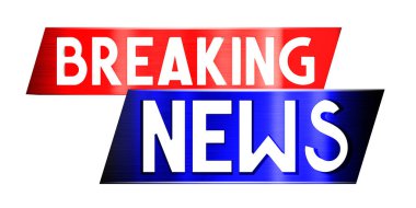 Son dakika haberi - 3 boyutlu illüstrasyon