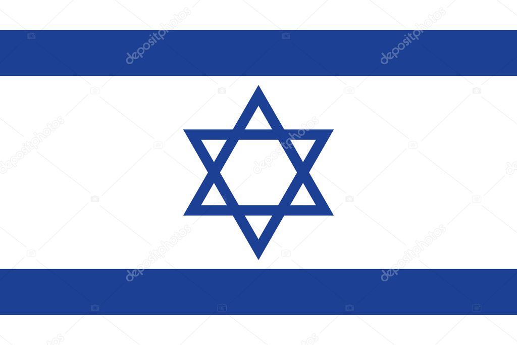 State flag of the country of Israel. Israeli flag. Star of David. State symbol. Israel Independence Day. The Israelites are a people. Israeli parliamentary republic. Shekel currency. Jerusalem. Jews.