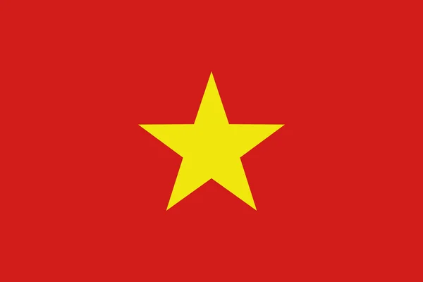 National Flag Country Vietnam Flag Socialist Republic Cuba State Symbol — Stockový vektor