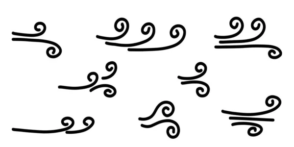 Caniche Rafale Isolée Sur Fond Blanc Illustration Vectorielle Dessinée Main — Image vectorielle