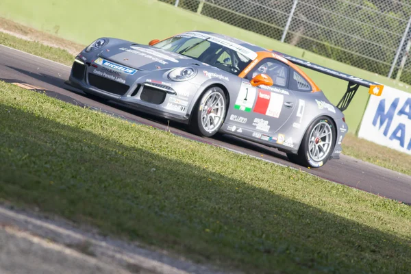 Porsche Carrera Cup Italia corridas de carros — Fotografia de Stock