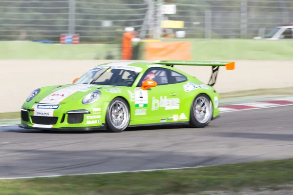 Porsche Carrera Cup Italia carreras de coches —  Fotos de Stock