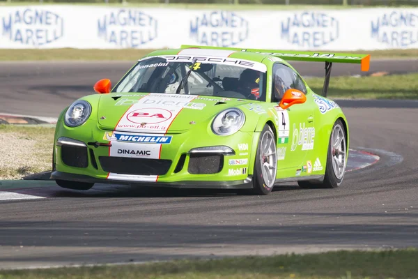 Porsche Carrera Cup Italien Autorennen — Stockfoto