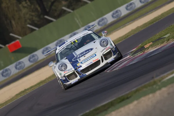 Porsche Carrera Cup Italia carreras de coches —  Fotos de Stock