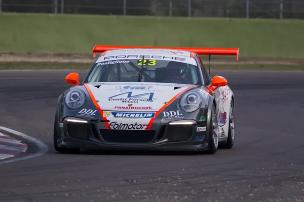 Porsche Carrera Cup Italia corridas de carros — Fotografia de Stock