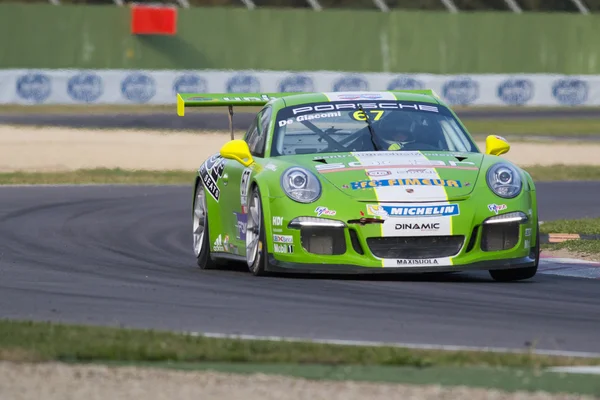 Porsche Carrera Cup Italien Autorennen — Stockfoto