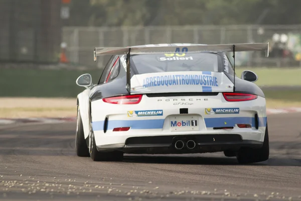 Porsche Carrera Cup Italia carreras de coches —  Fotos de Stock