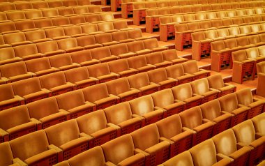 Boş tiyatro - stok görüntü