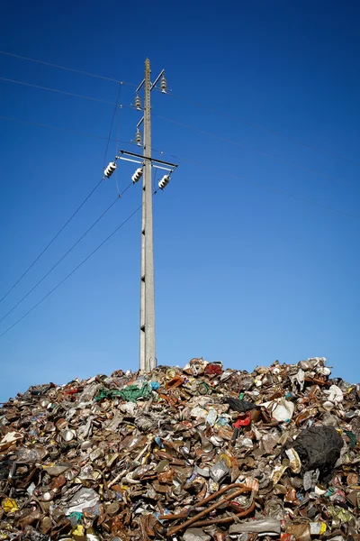 Landfill pile — Stock Photo, Image