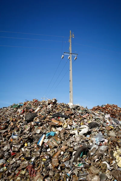 Landfill pile — Stock Photo, Image