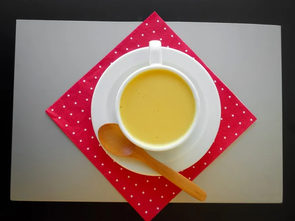 Čerstvá polévka - skladem obrázek — Stock fotografie