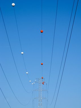 Elektrik pilon - stok görüntü