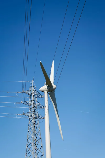 Windturbine - Stock beeld — Stockfoto