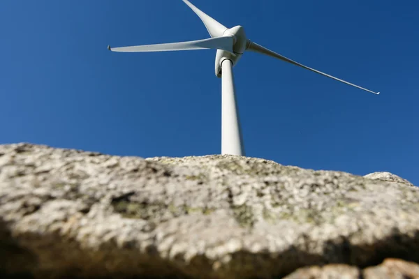 Wind energy tower - Stock image — Stock Photo, Image