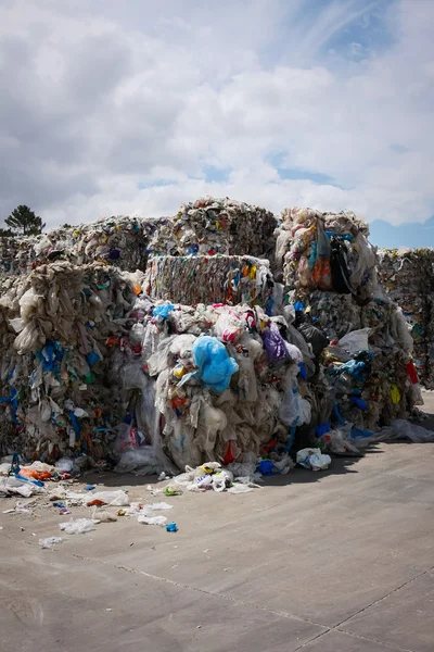 Afvalrecycling - Stock beeld — Stockfoto