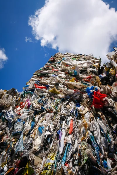 Muovin kierrätys - varastokuva — kuvapankkivalokuva