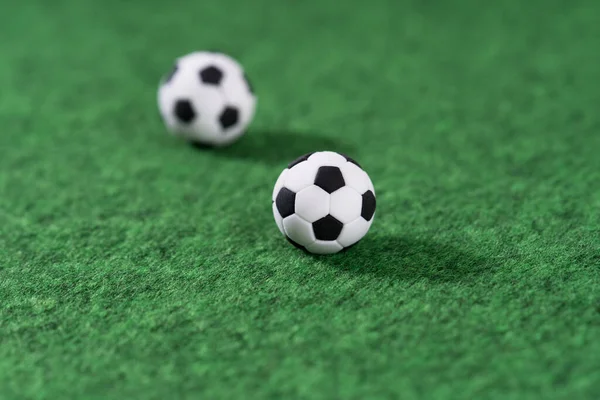 Mini Fútbol Decoración Patio Verde — Foto de Stock