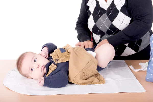 Abuela con bebé — Foto de Stock