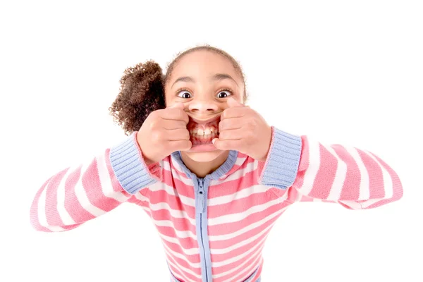 Little girl posing — Stock Photo, Image