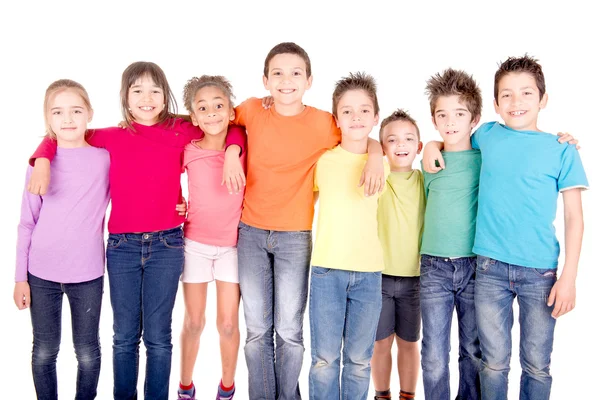 Kleine kinderen die zich voordeed — Stockfoto