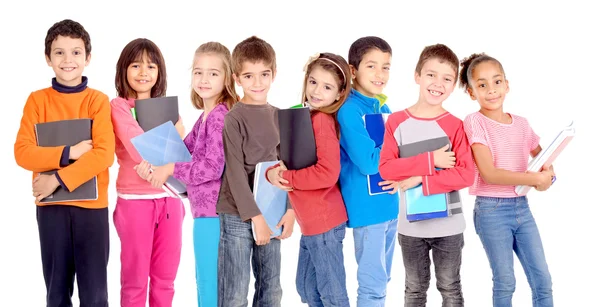 Kinderen op het strand — Stockfoto