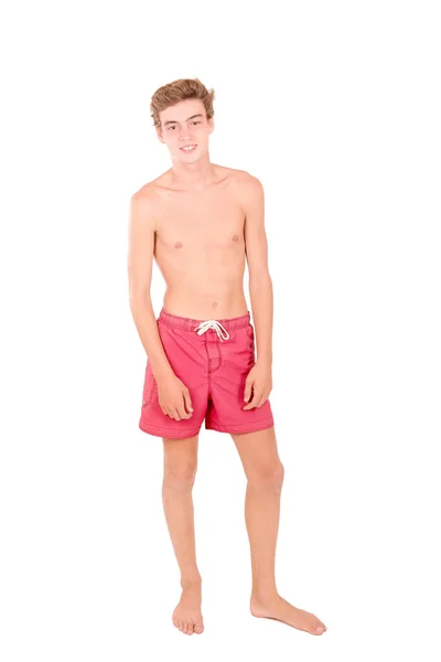 Adolescent garçon posant — Photo