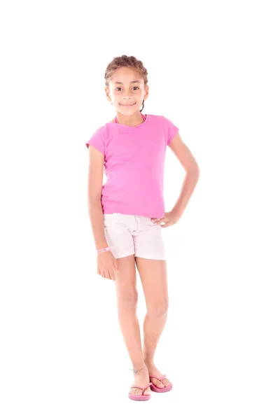 Little girl posing Stock Picture