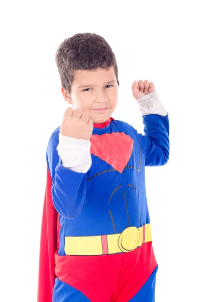 Kleine jongen op Halloween — Stockfoto