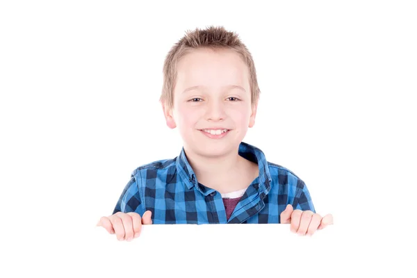 Kleiner Junge posiert — Stockfoto