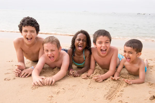 Hora de verano en la playa —  Fotos de Stock