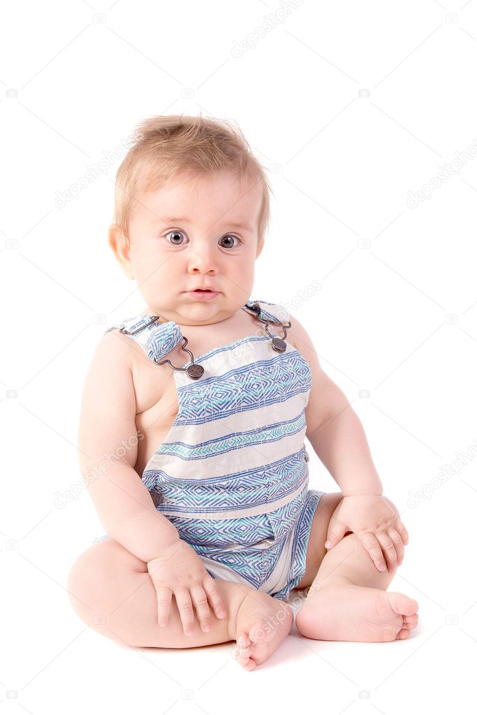 Little baby boy — Stock Photo © verkoka 118029952