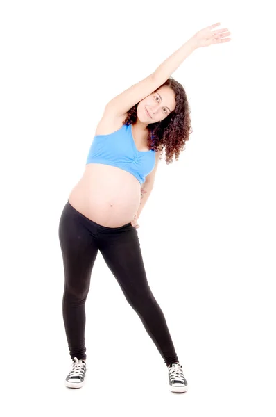 Ajuste mujer embarazada — Foto de Stock