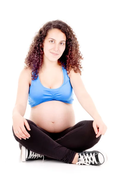 Mujer embarazada. — Foto de Stock