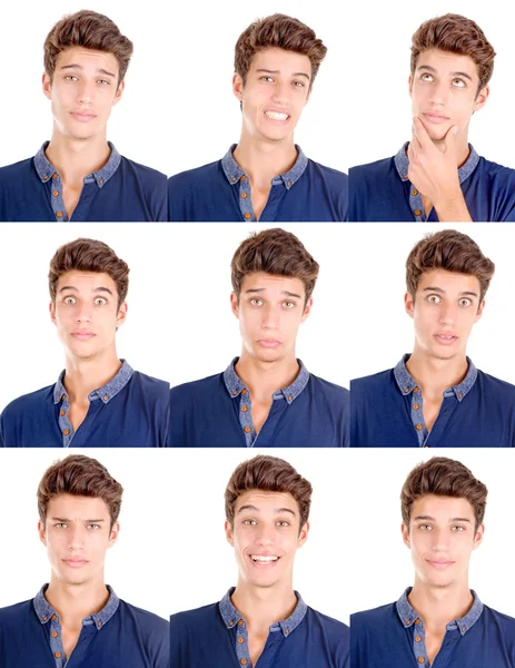 Obličejové výrazy — Stock fotografie