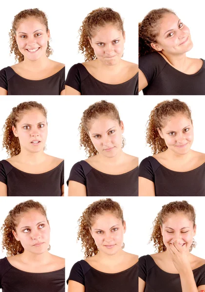 Facial expressions — Stock Photo, Image