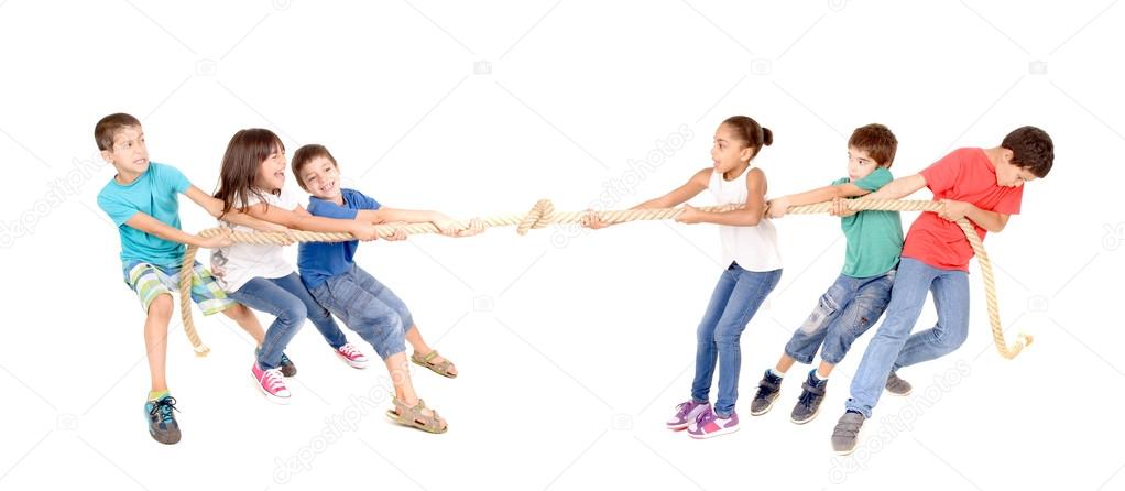 Resultado de imagen para juego tirar de la soga
