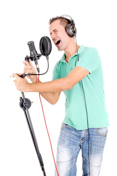 Singer — Stock Photo, Image