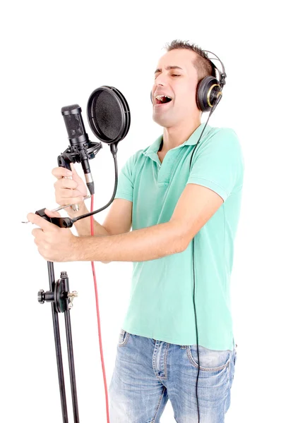 Singer — Stock Photo, Image