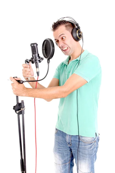 Singer — Stock Photo, Image