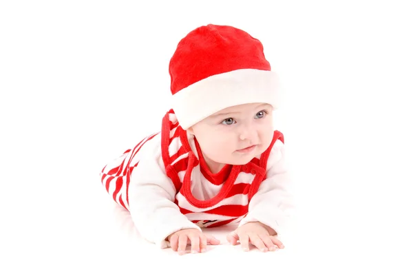 Piccolo bambino a Natale — Foto Stock