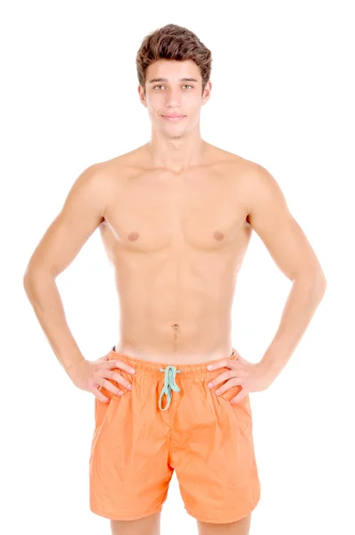 Male lifeguard Stock Photo