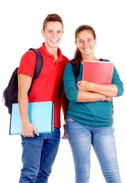 Teenagers at school Stock Image