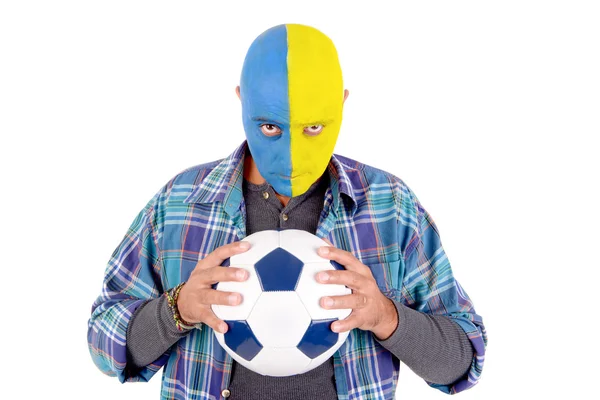 Sportfan man — Stockfoto