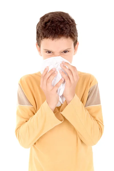 Pequeño niño enfermo —  Fotos de Stock